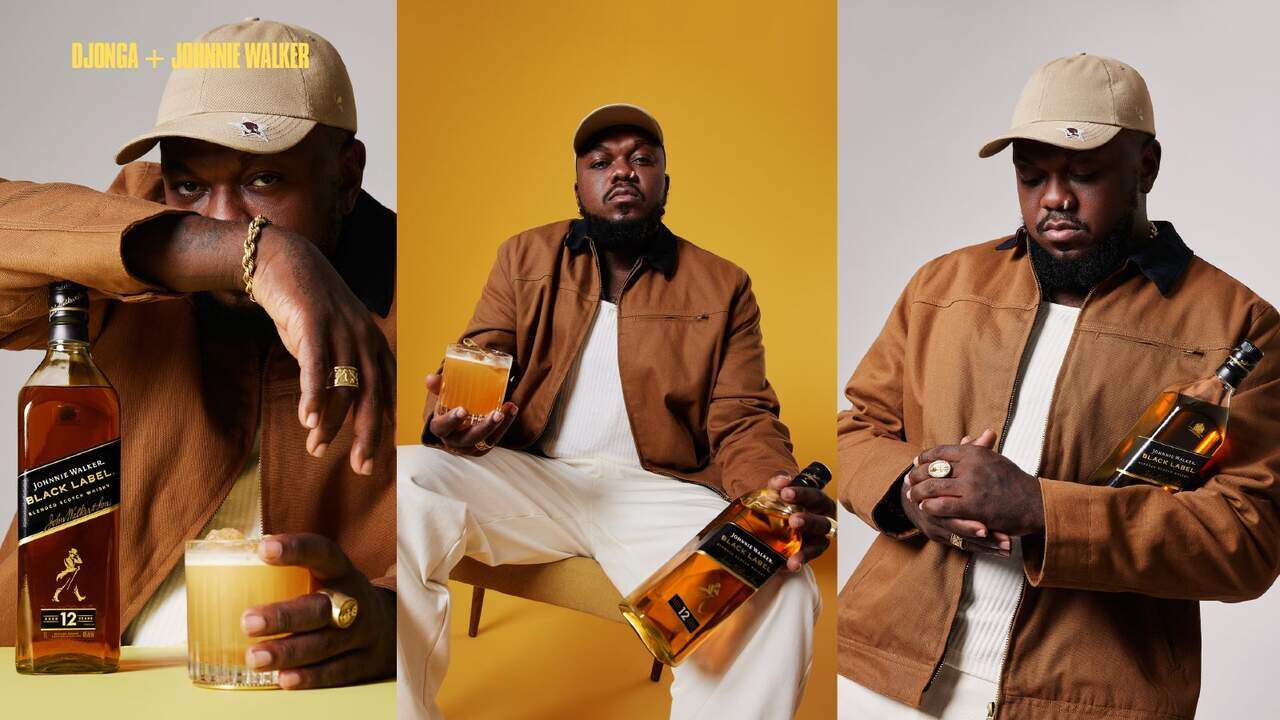 Djonga + Johnnie Walker — photographed by Luiza Ferraz