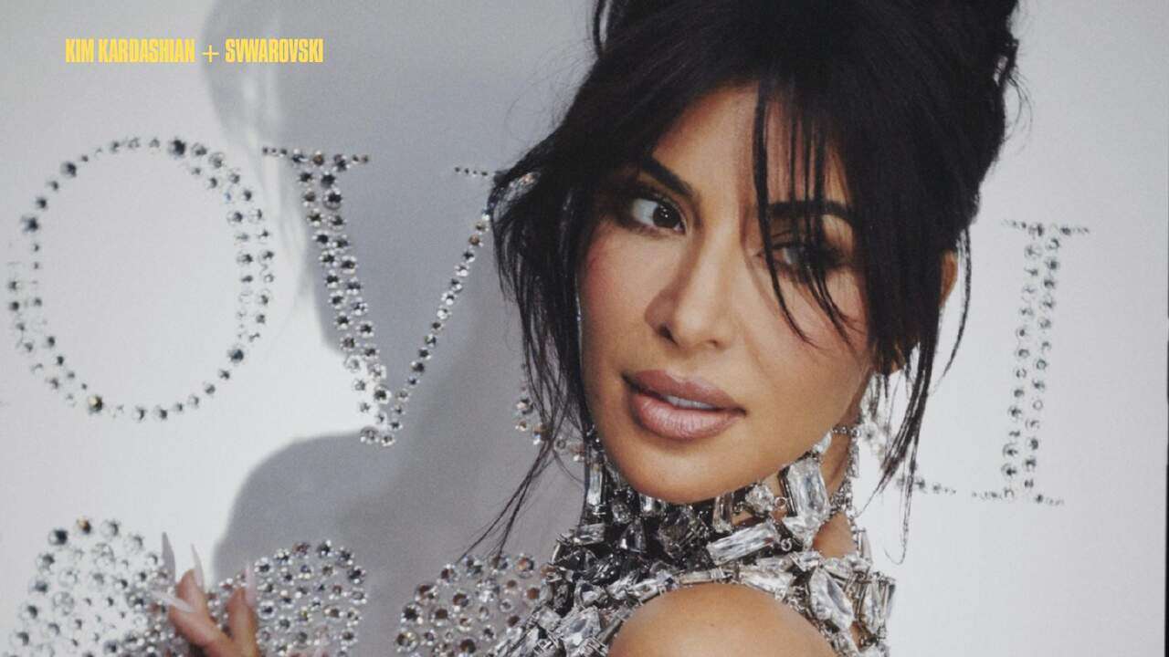 Kim Kardashian + Swarovski — photographed by Luiza Ferraz