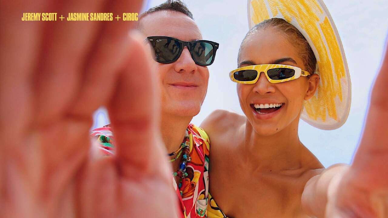 Jeremy Scott + Jasmine Sanders + Cîroc — photographed by Luiza Ferraz