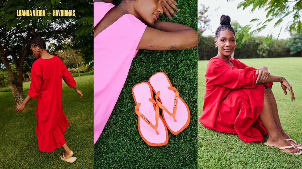 Luanda Vieira + Havaianas — photographed by Luiza Ferraz