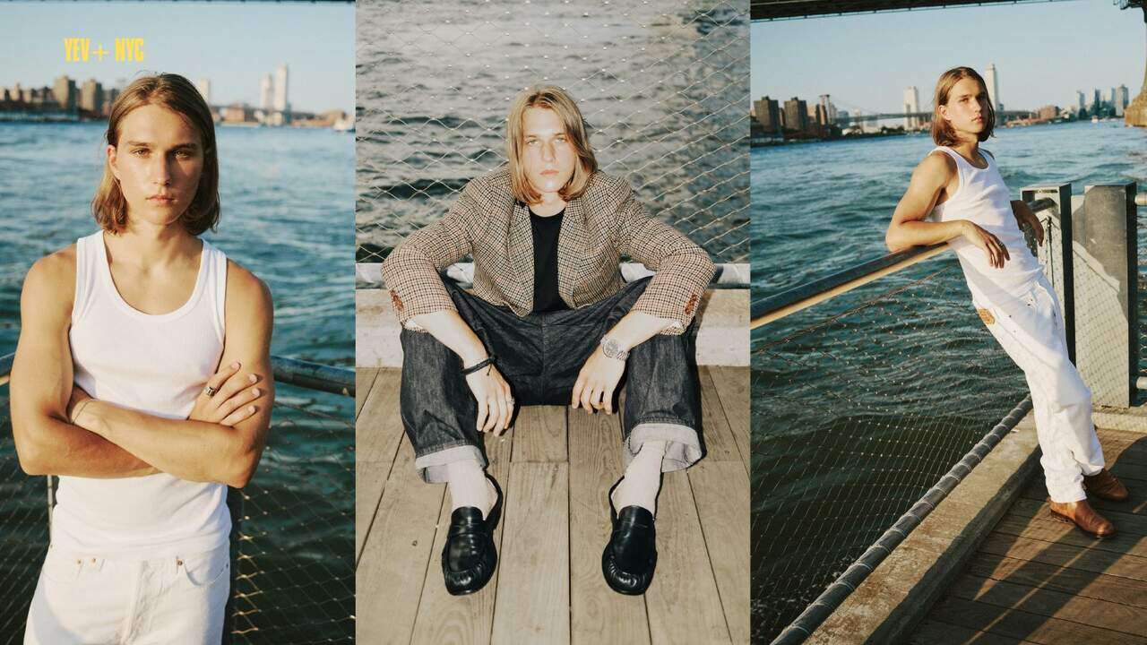 Yev + NYC — photographed by Luiza Ferraz