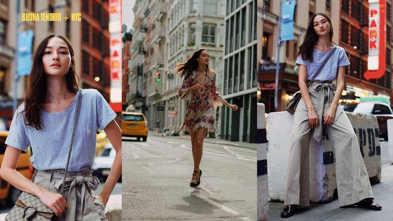 Bruna Tenorio + NYC — photographed by Luiza Ferraz